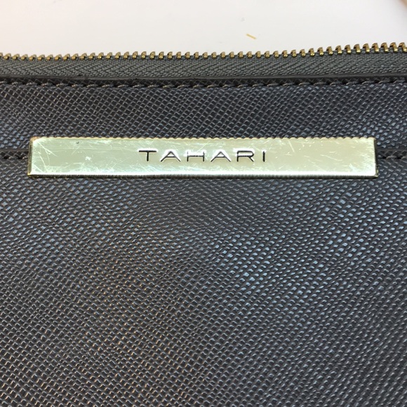 TAHARI Gray Crossbody Bag - Picture 2 of 12